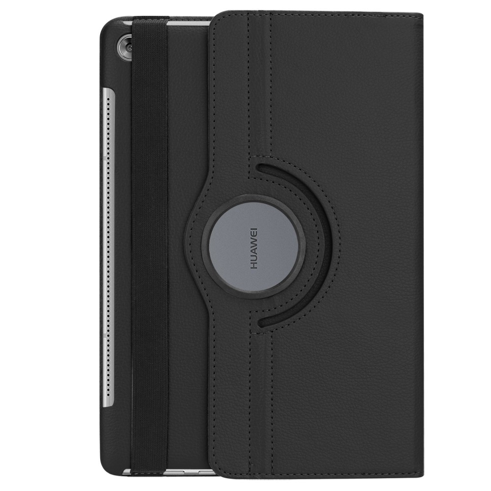 Tanek eleganten etui "Rotate" za Huawei MediaPad M5 10 - črn