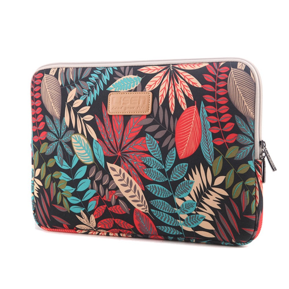 Etui Tech-Protect "Floral" za 11 inčne prenosnike - rdeč