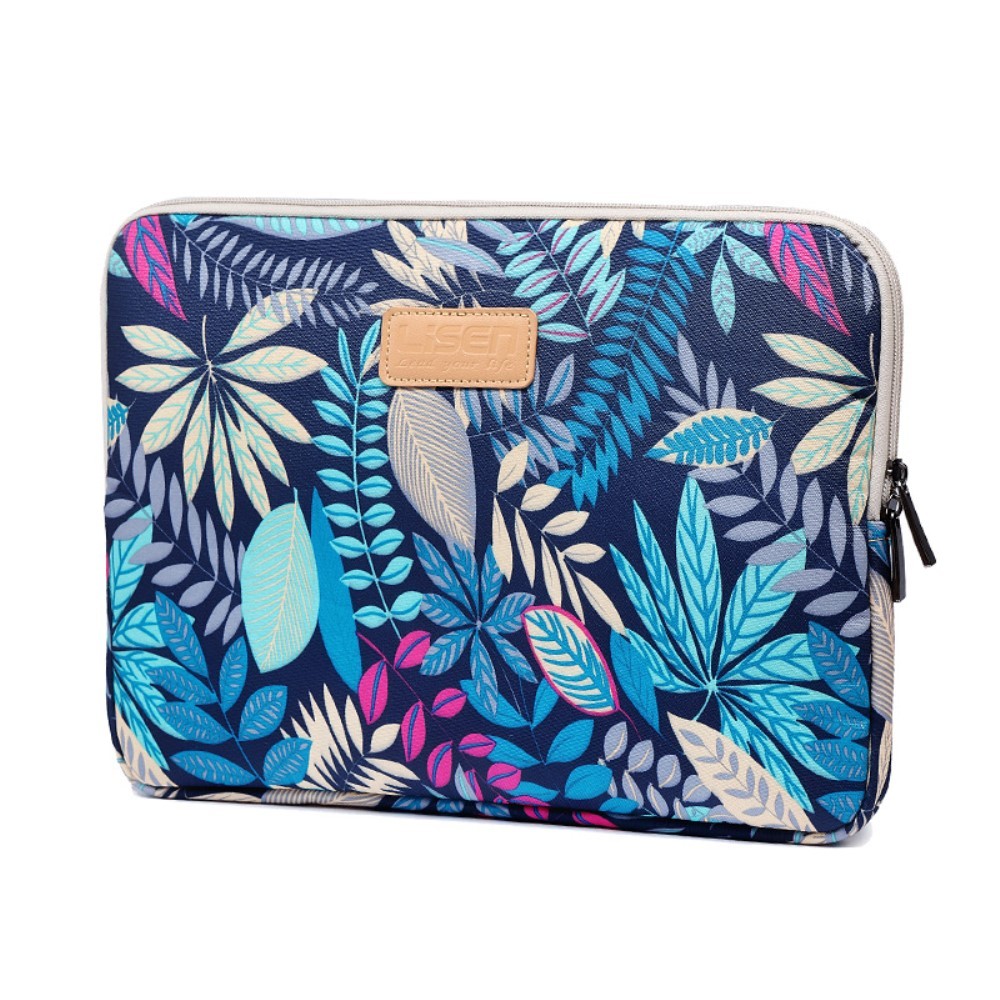 Etui Tech-Protect "Floral" za 11 inčne prenosnike - moder