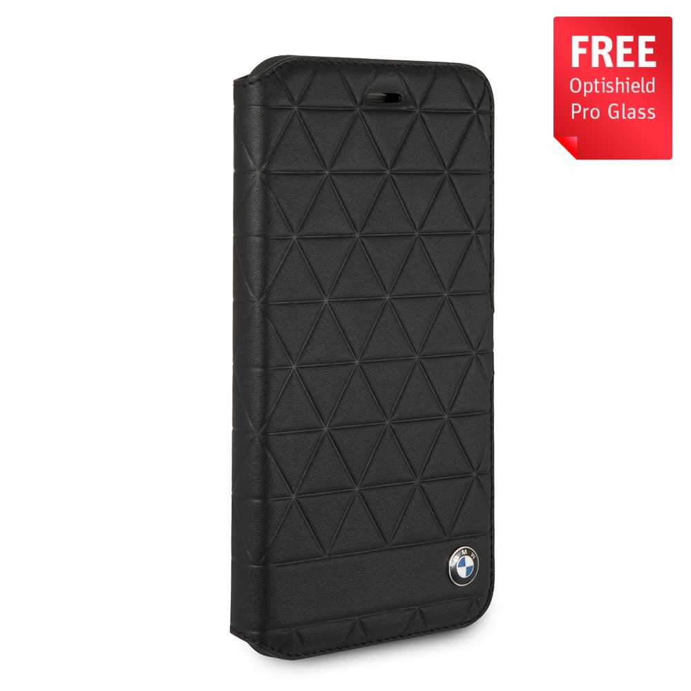 Originalen etui BMW "Embossed Hexagons Signature Collection" za iPhone 8 Plus / iPhone 7 Plus