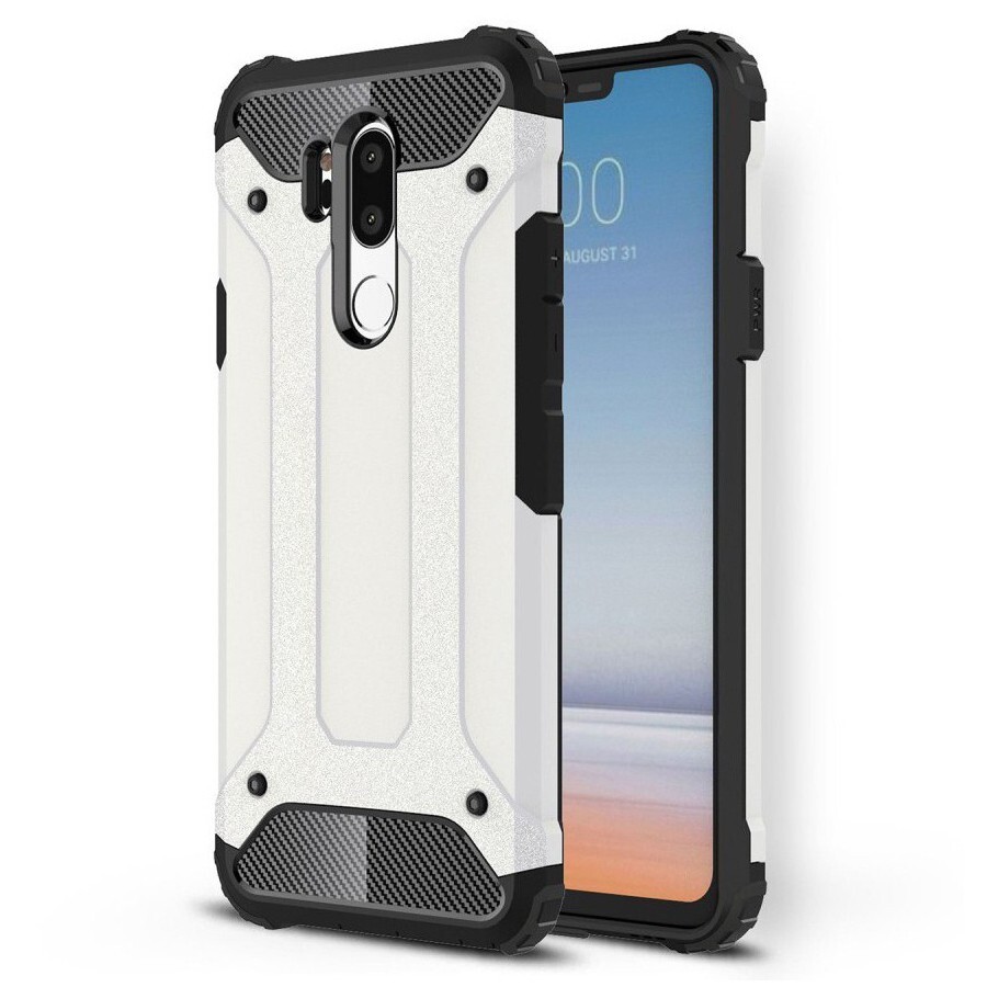 Robusten ovitek "Rock" za LG G7 / G7 ThinQ - bel