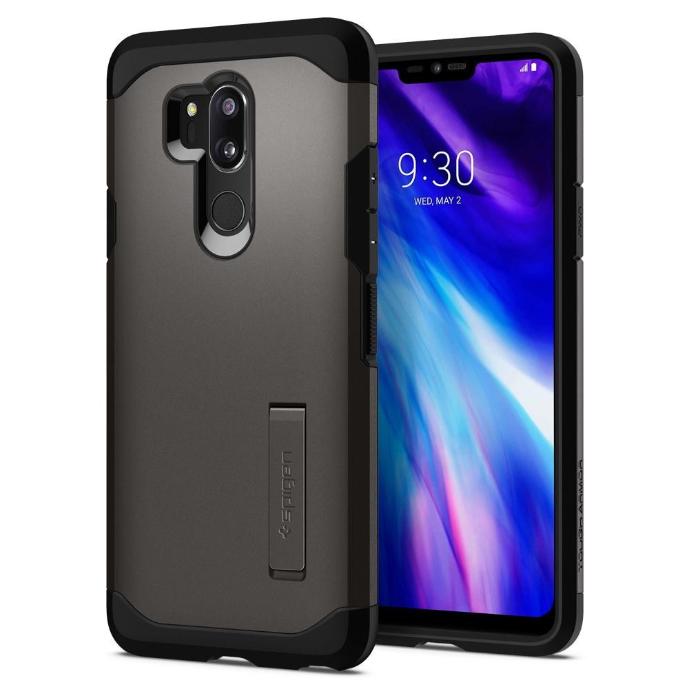 Ovitek Spigen "Tough Armor" za LG G7 / G7 ThinQ - gunmetal