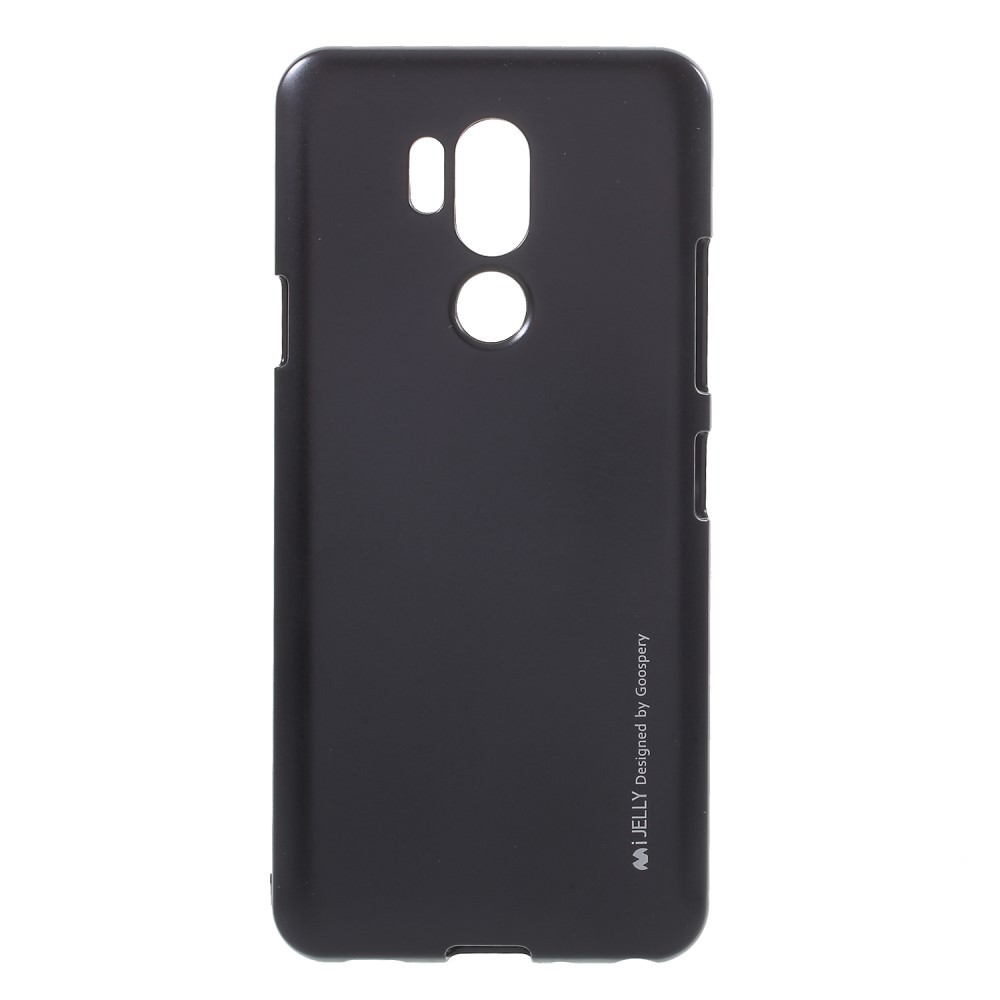TPU gel ovitek Goospery iJelly Case za LG G7 / G7 ThinQ - črn