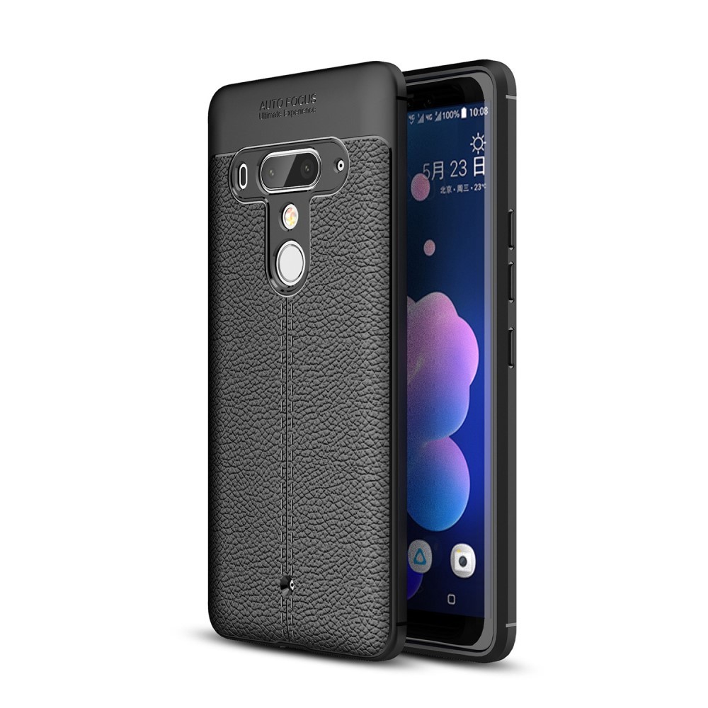 TPU gel ovitek "Gentry" za HTC U12+ - črn