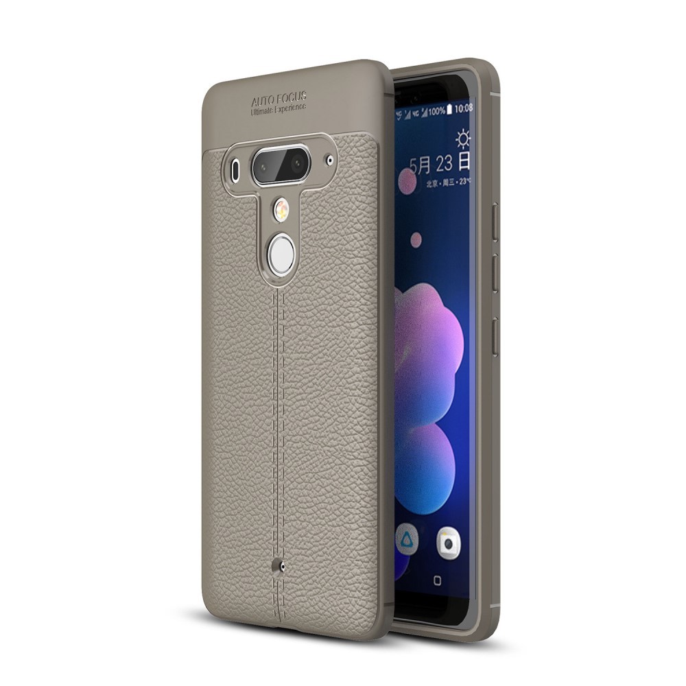 TPU gel ovitek "Gentry" za HTC U12+ - siv