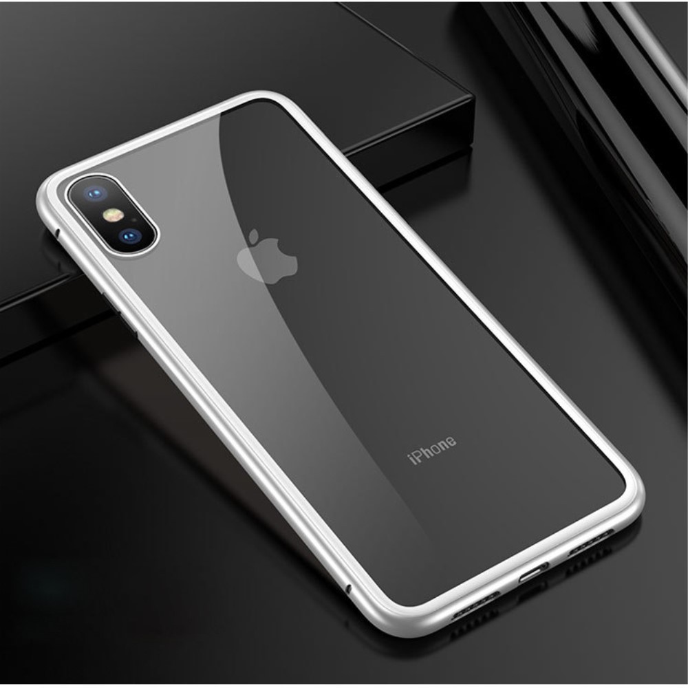 Magnetni ovitek "Pull" za iPhone X - bel