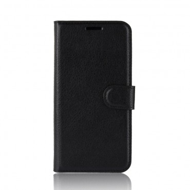 Etui "Litchi" za Huawei Mate 20 Lite - črn Etui "Litchi" za Huawei Mate 20 Lite - črn