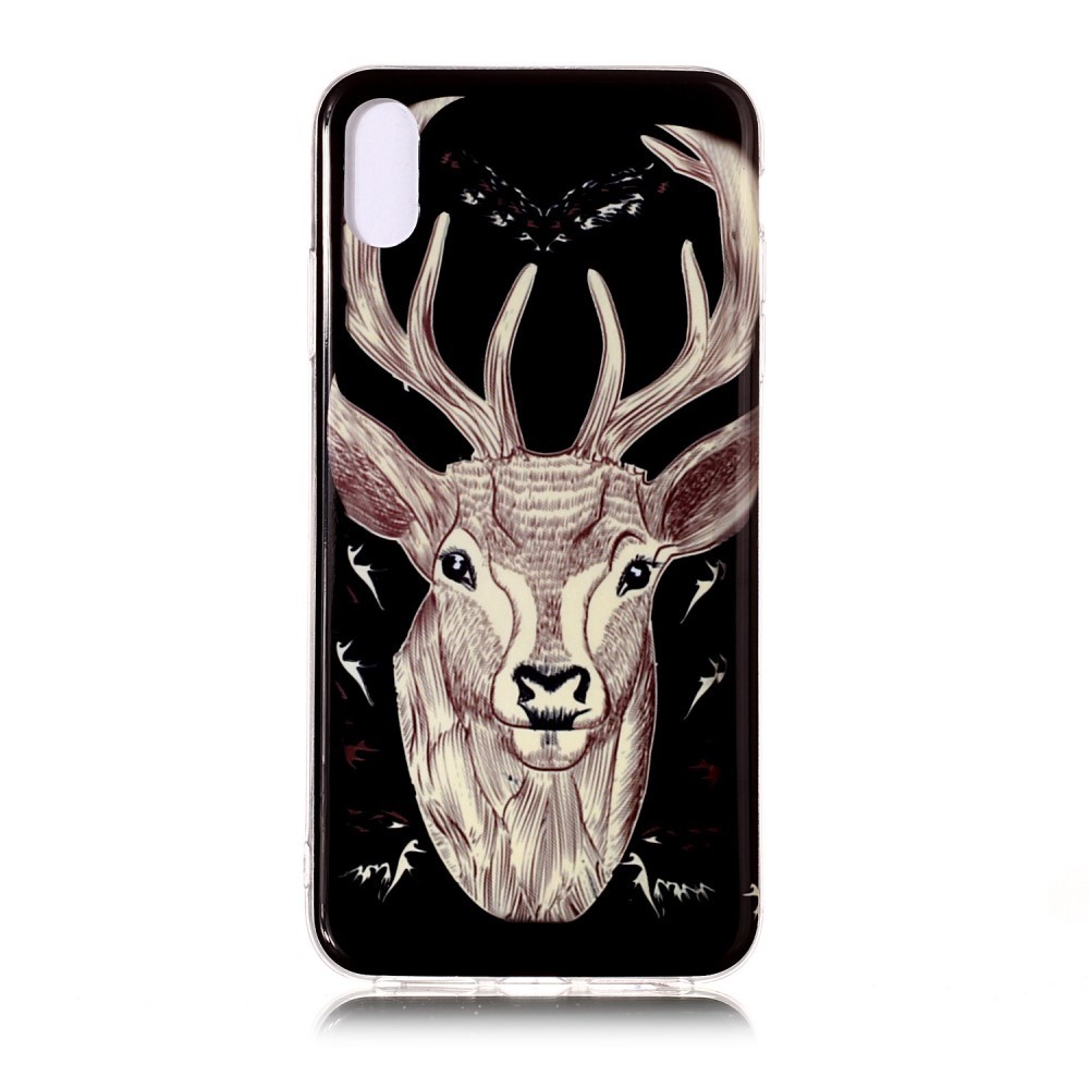 Ovitek svetleč v temi "Elk" za iPhone XS Max