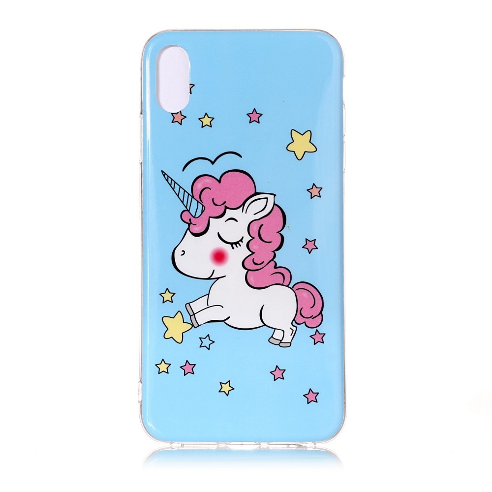 Ovitek svetleč v temi "Unicorn" za iPhone XS Max