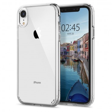 Ovitek Spigen "Ultra Hybrid" za iPhone XR - clear