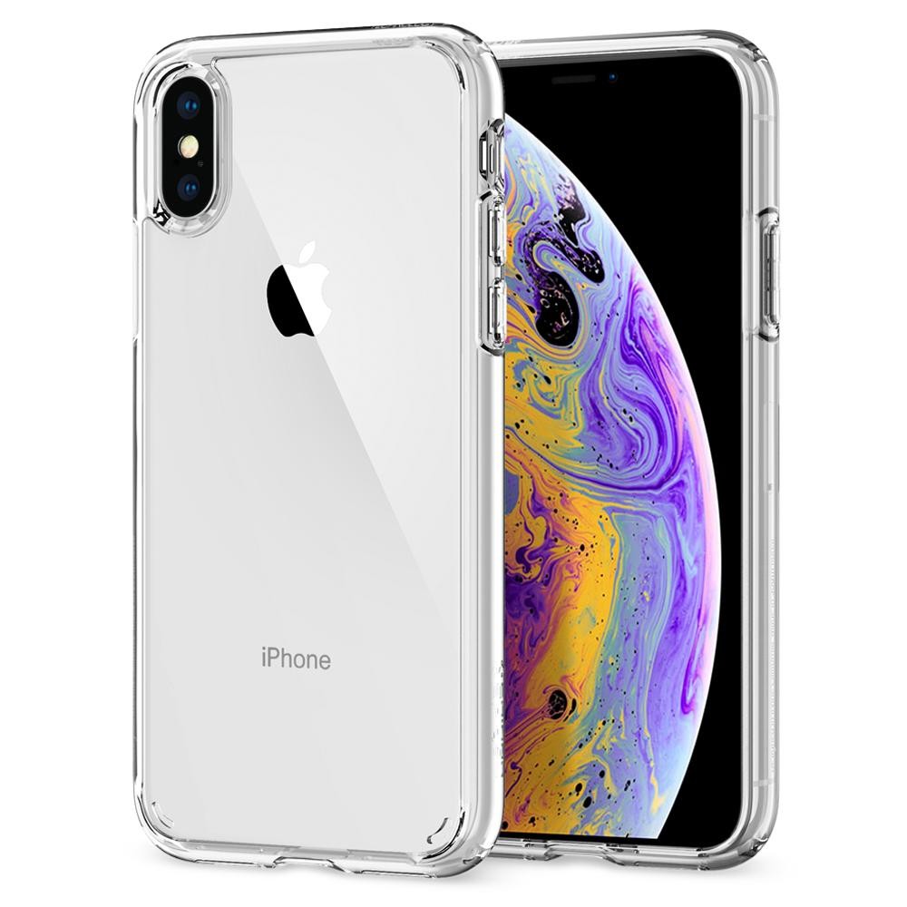 Ovitek Spigen "Ultra Hybrid" za iPhone X / XS - clear