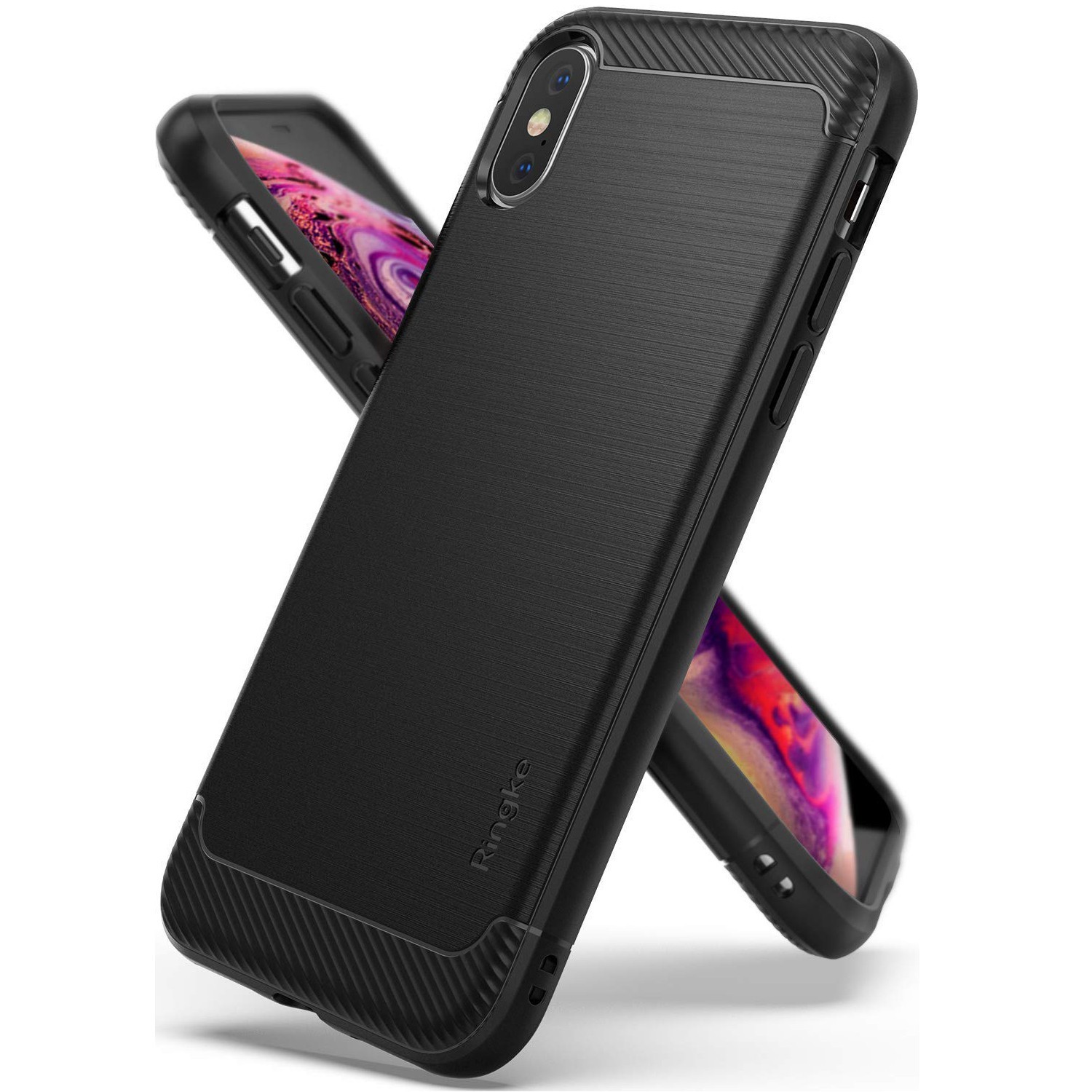 Ovitek Ringke "Onyx" za iPhone X / XS - black