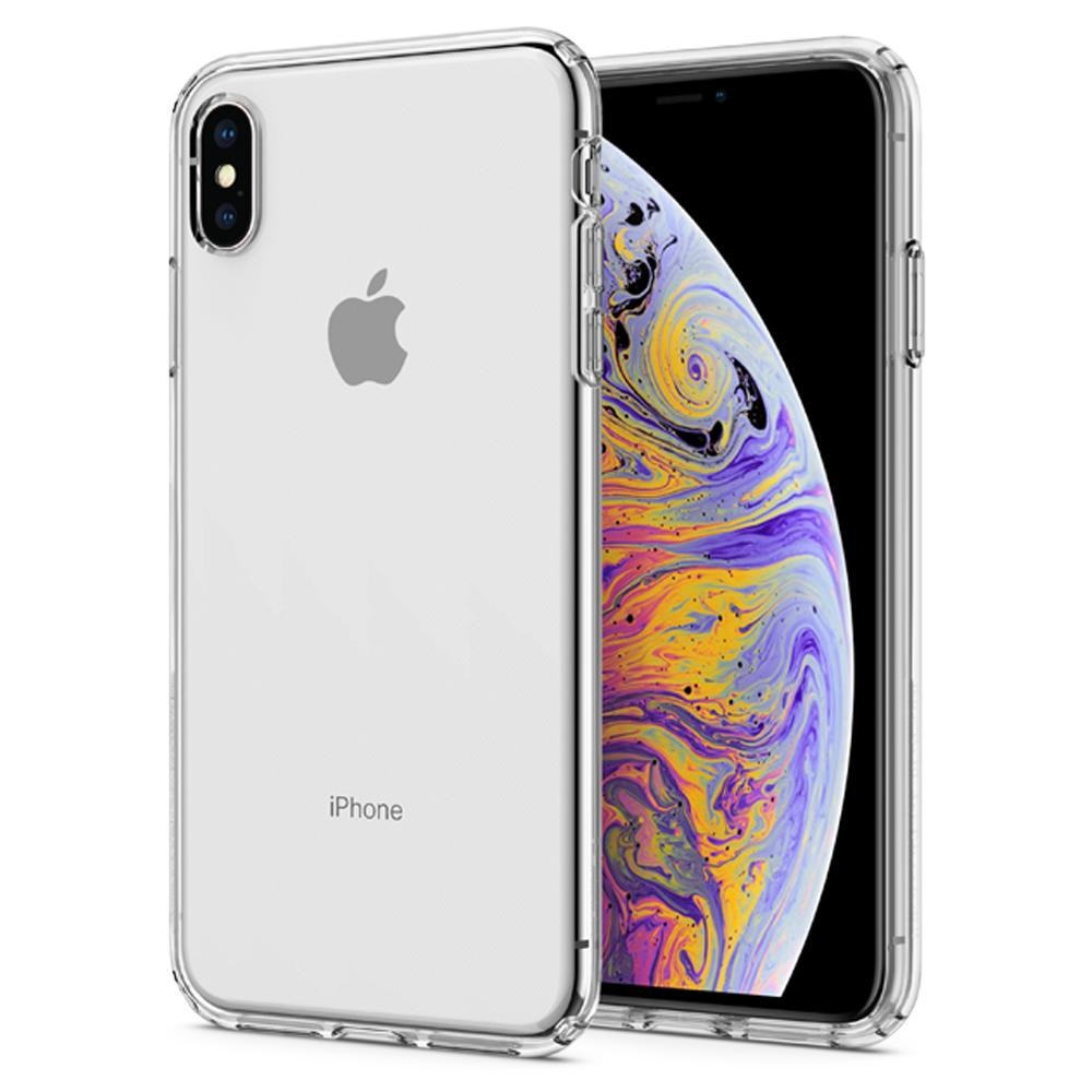 Ovitek Spigen "Liquid Crystal" za iPhone XS Max - crystal clear