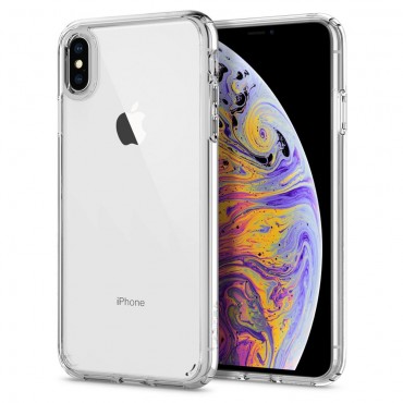 Ovitek Spigen "Ultra Hybrid" za iPhone XS Max - clear