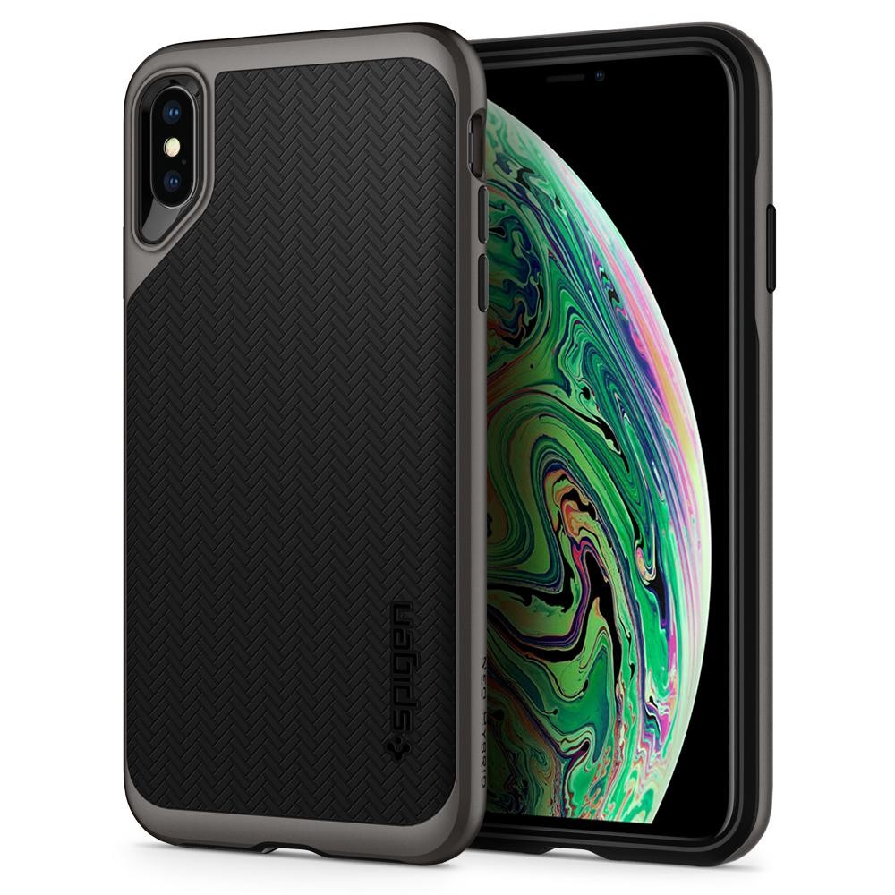 Ovitek Spigen "Neo Hybrid" za iPhone XS Max - gunmetal