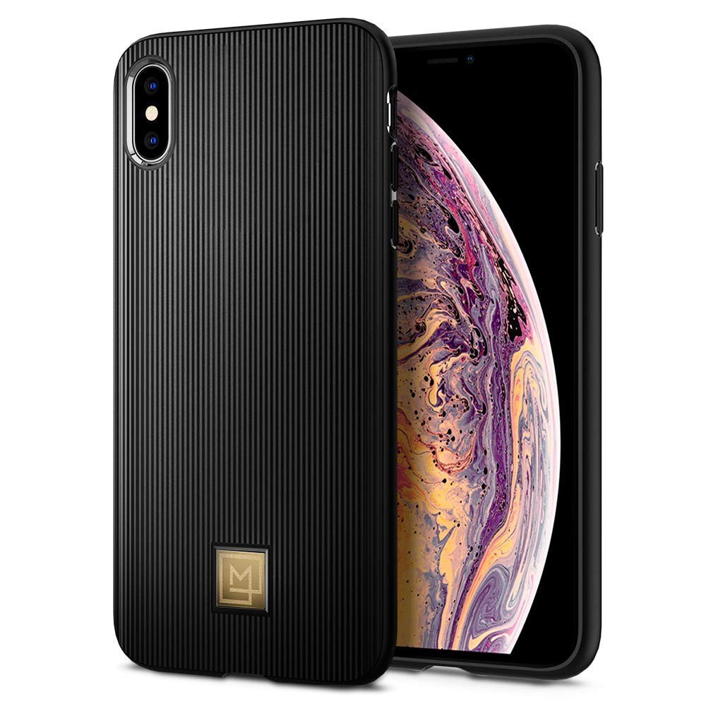 Ovitek Spigen "La Manon Classy" za iPhone XS Max - black