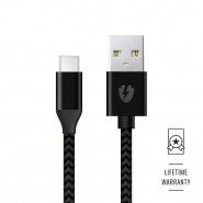USB-C kabel Optishield® THOR z dodatkom kevlarja in doživljenjskim jamstvom kvalitete - 1.2m USB-C kabel Optishield® THOR z dodatkom kevlarja in doživljenjskim jamstvom kvalitete - 1.2m