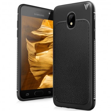 TPU gel ovitek "Gentry" za Samsung Galaxy J7 2018 - črn