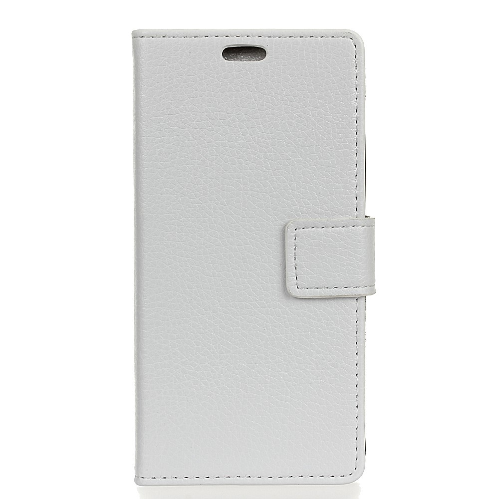 Eleganten etui "Litchi" za Xiaomi Mi A2 Lite / Redmi 6 Pro - bel