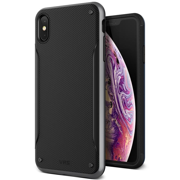 Ovitek VRS Design "High Pro Shield" za iPhone XS Max - steel silver