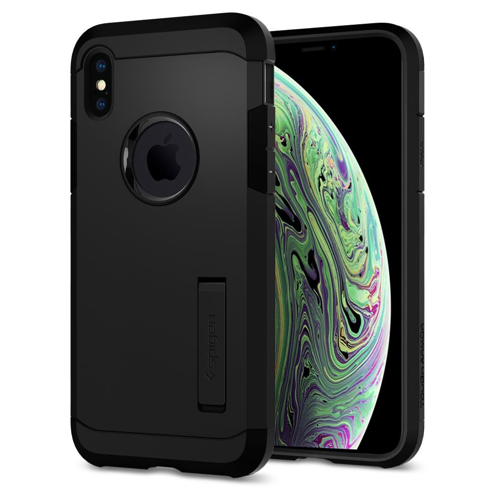 Ovitek Spigen "Tough Armor" za iPhone X / XS - black