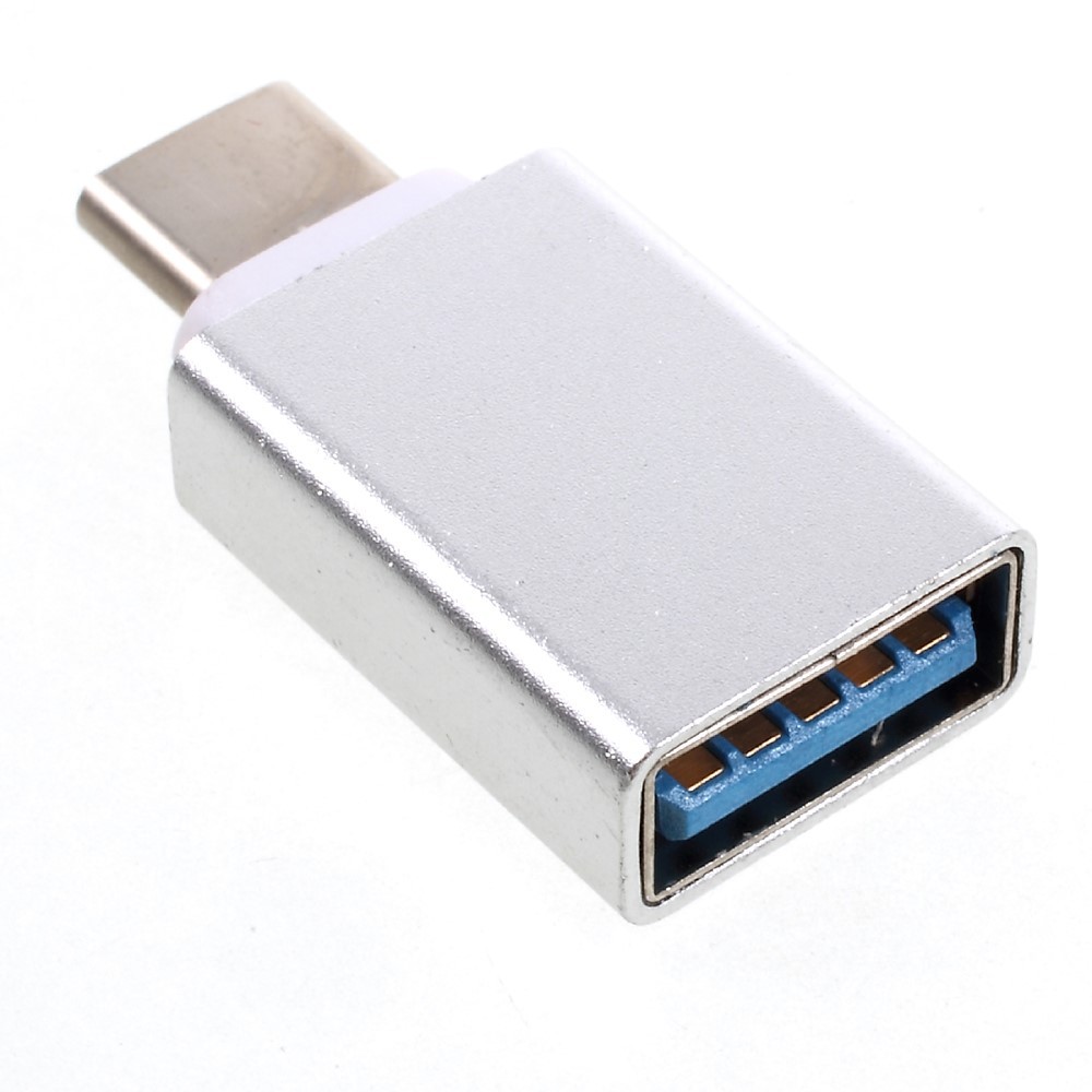USB-C v USB 3.0 adapter - srebrn