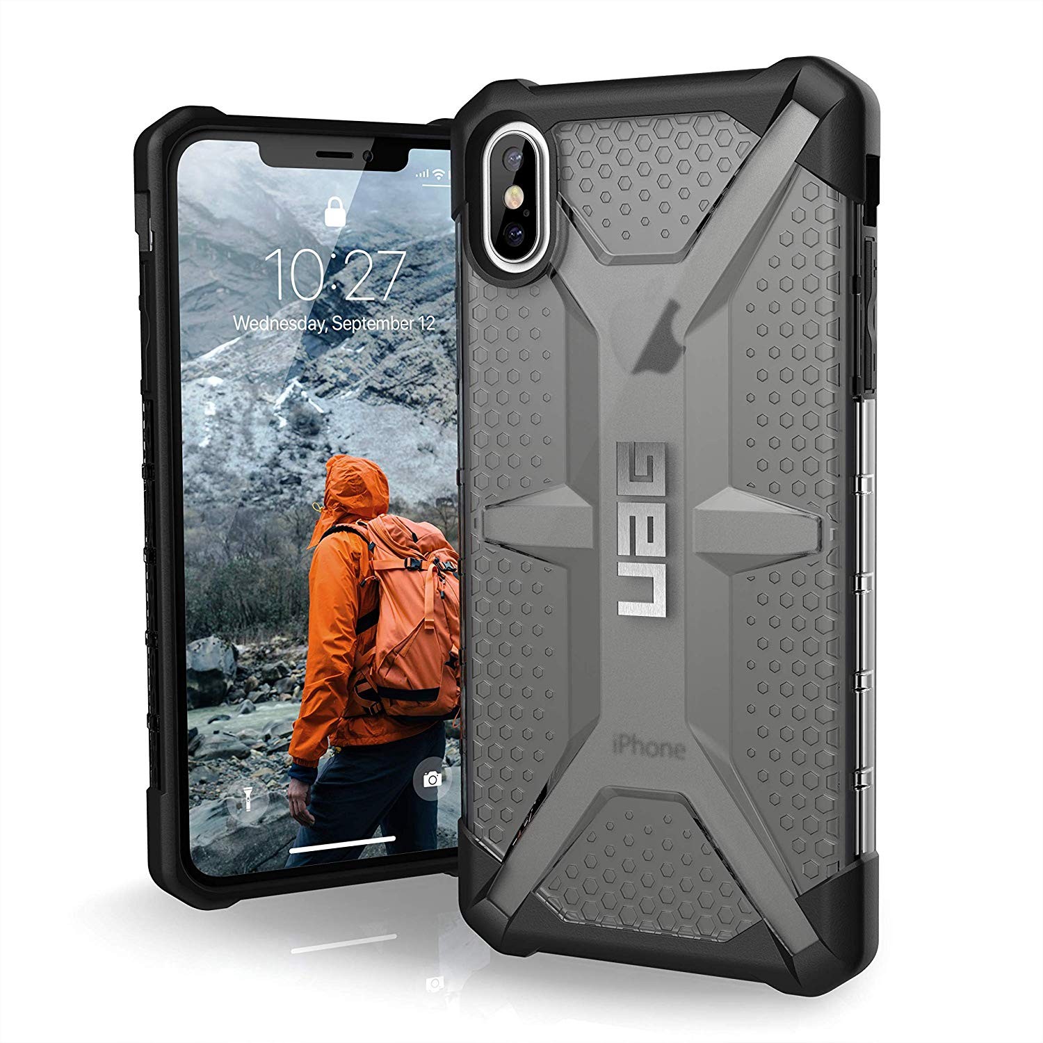 Ovitek UAG "Plasma" za iPhone XS Max - ash
