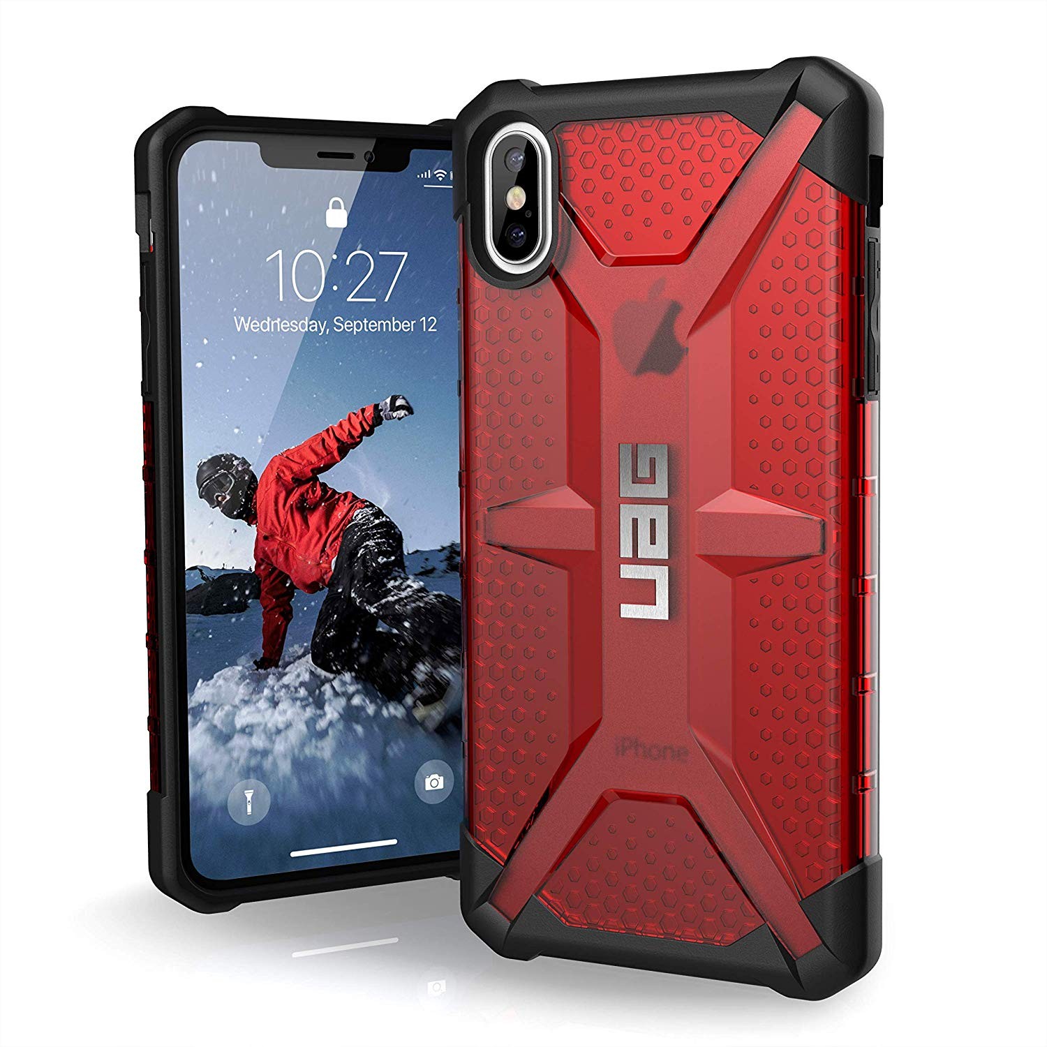 Ovitek UAG "Plasma" za iPhone XS Max - magma