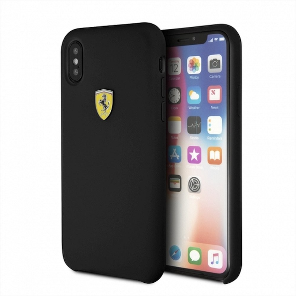 Originalni ovitek Ferrari FESSIHCPXBK za iPhone X / XS
