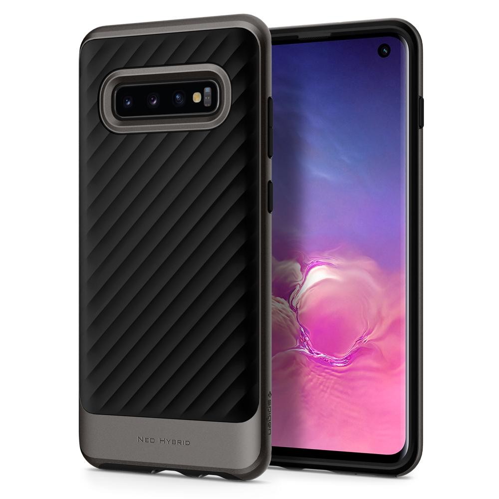 Ovitek Spigen "Neo Hybrid" za Samsung Galaxy S10 - gunmetal