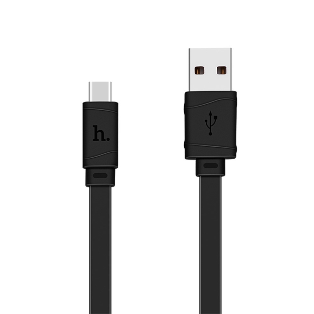 USB-C kabel Hoco "Bamboo" - črn