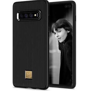 Ovitek Spigen "La Manon Classy" za Samsung Galaxy S10 Plus - black