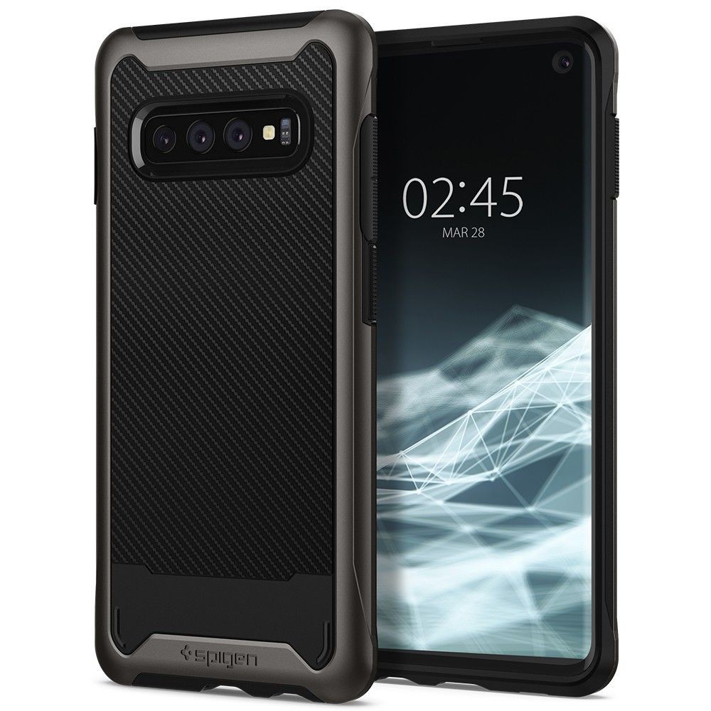 Ovitek Spigen "Hybrid NX" za Samsung Galaxy S10 - gunmetal