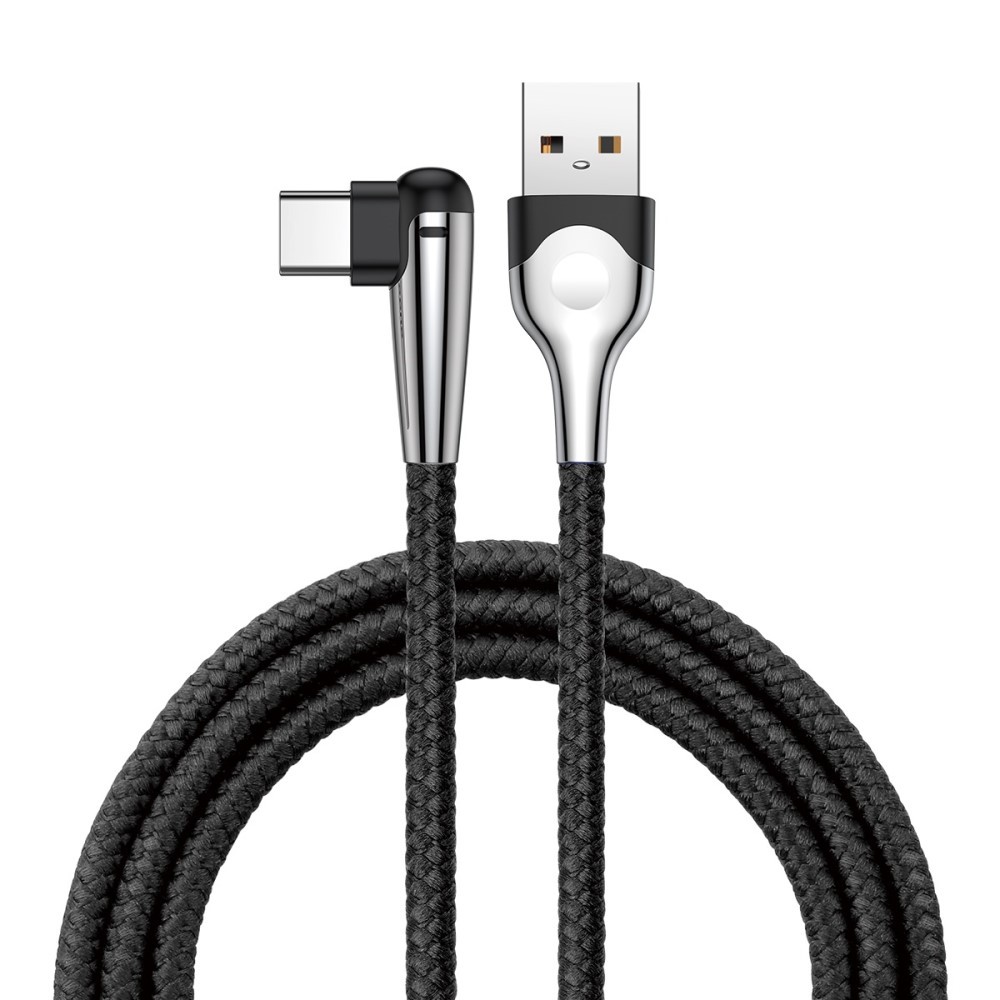USB-C pleten kabel Baseus "MVP" - črn