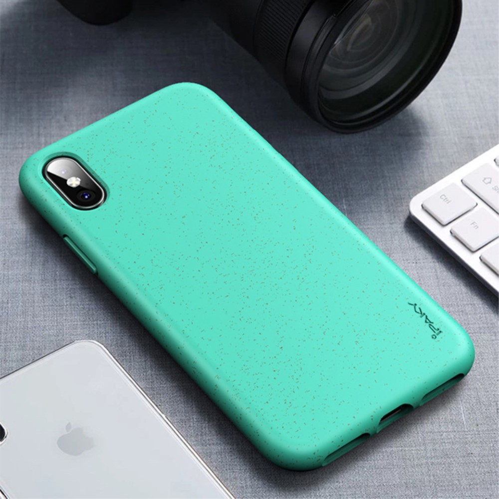 TPU gel ovitek Ipaky "Wheat Straw" za iPhone X / XS - zelen
