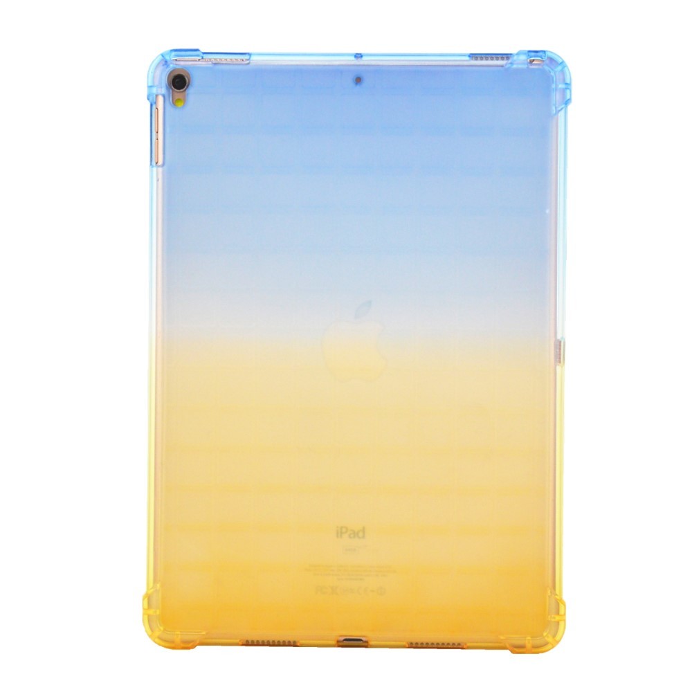 TPU gel ovitek za iPad Pro 10.5 / iPad Air 2019 - modro-rumen