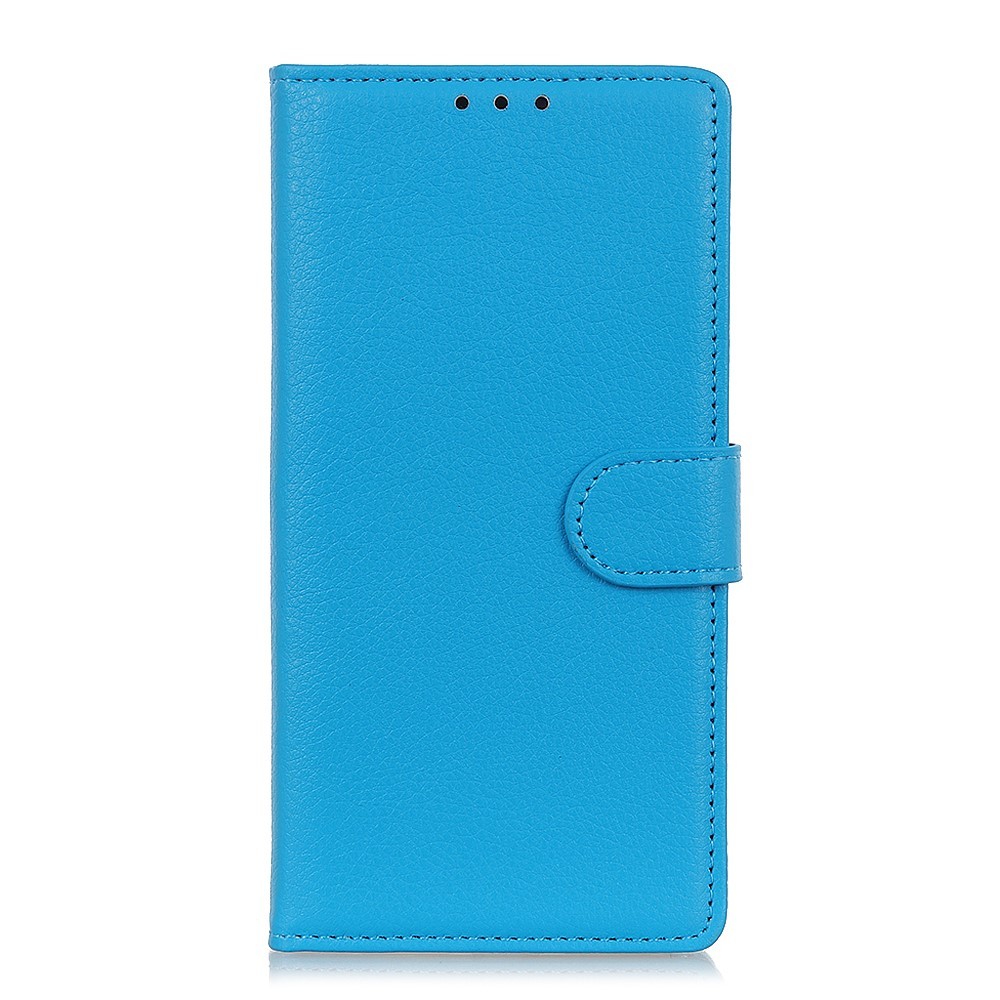 Eleganten etui "Litchi" za Xiaomi Redmi Go - moder