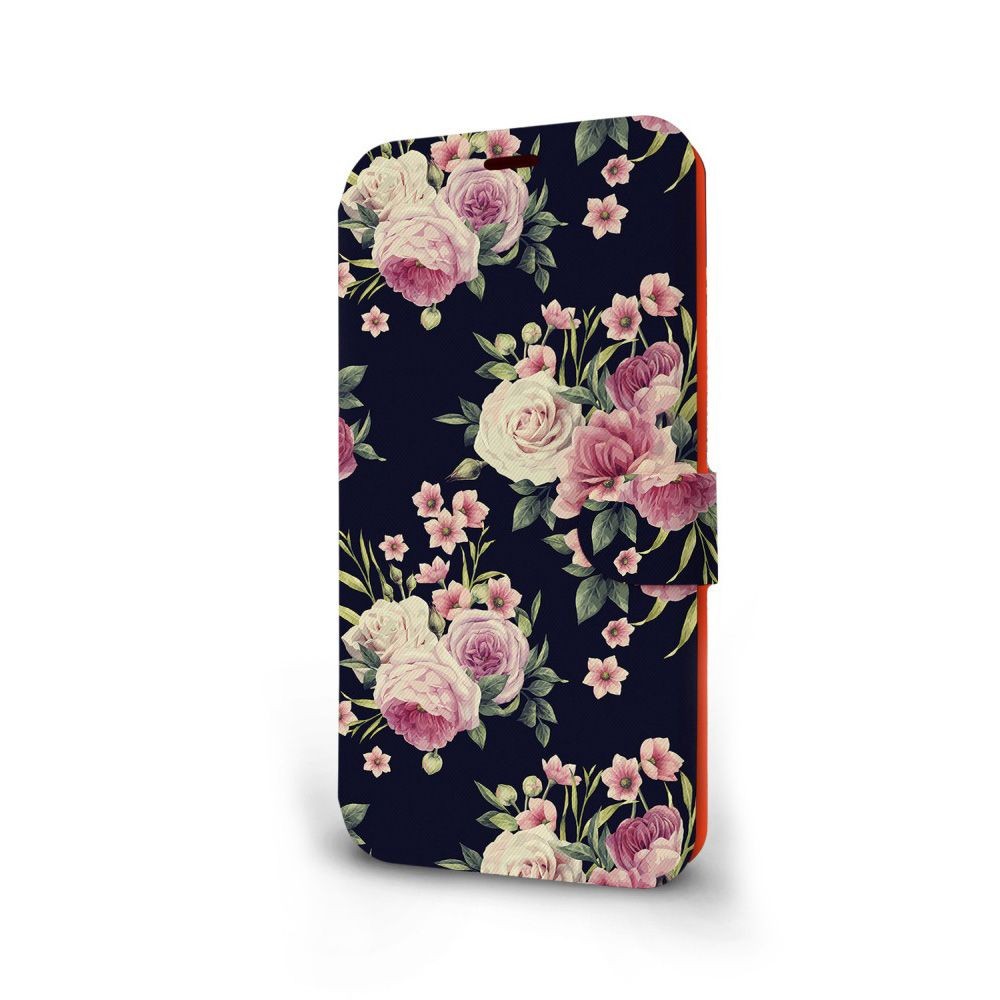 Modni etui MobiWear "Wild Roses" za Samsung Galaxy A50 / Galaxy A30s