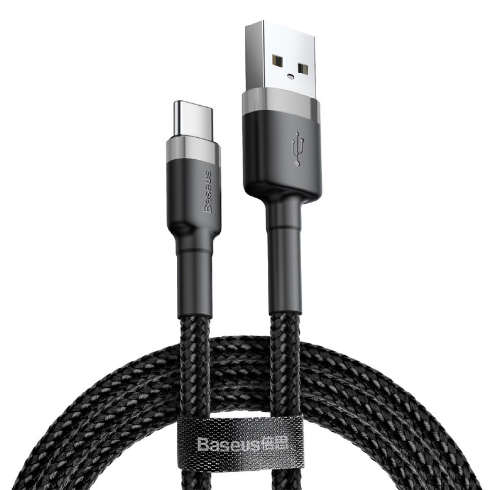 USB-C pleten kabel Baseus "KLF" - črn