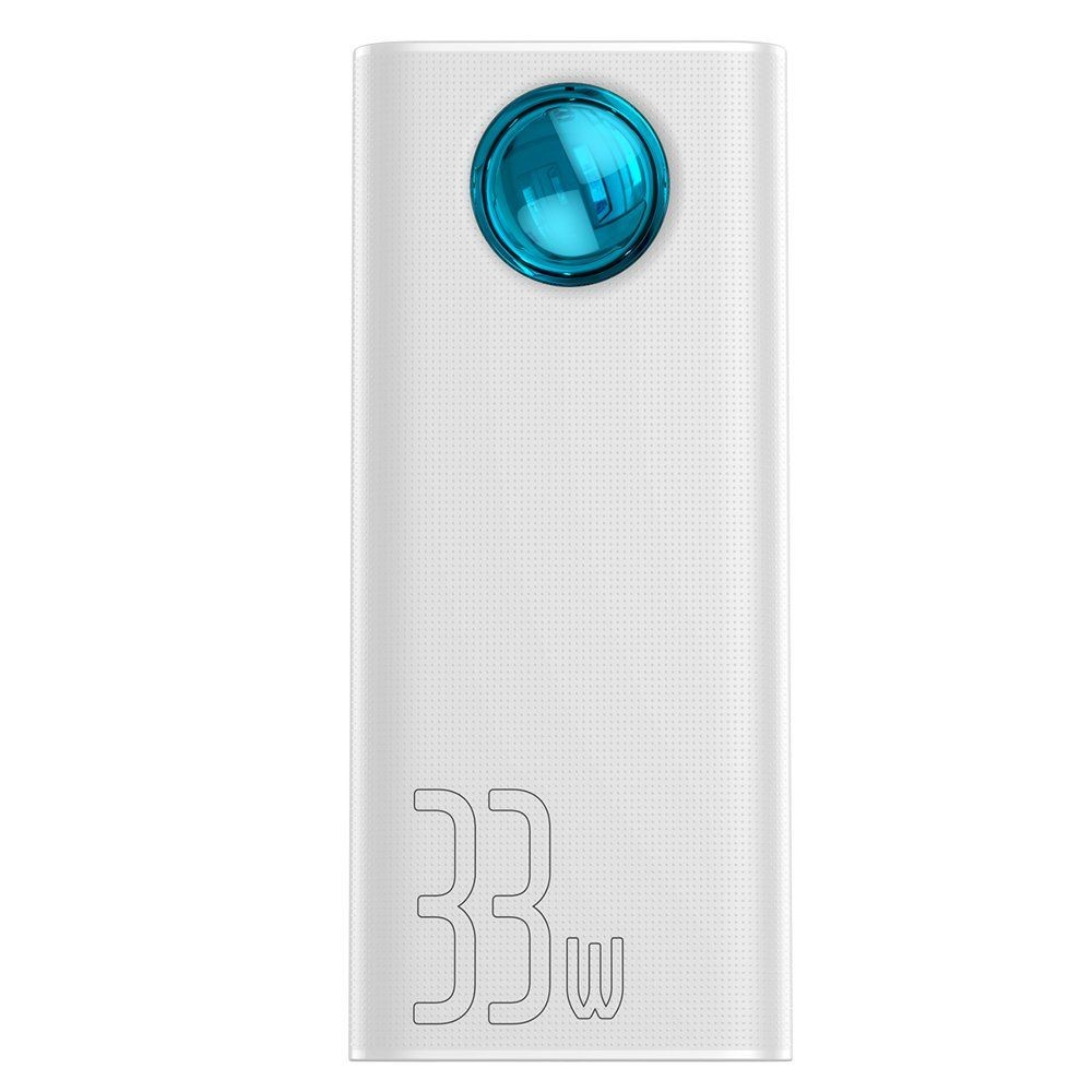 Power bank Baseus "Amblight" QC3.0 in PD3.0 - 30000 mAh - bel