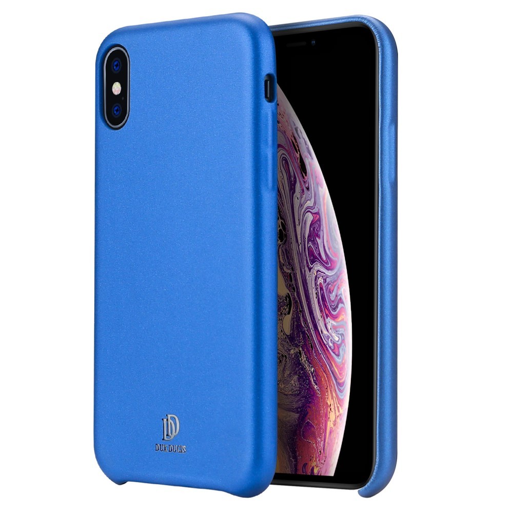 TPU gel ovitek "Skin Lite" za iPhone X / XS - moder