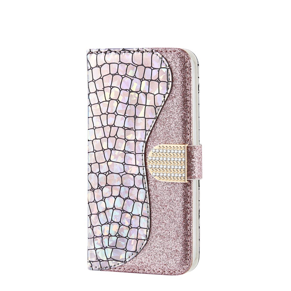 Modni etui "Crockskin" za Samsung Galaxy A50 / Galaxy A30s - roza