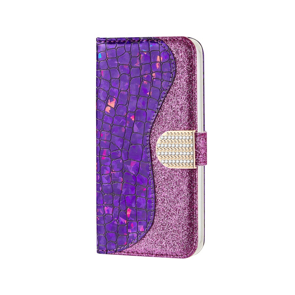 Modni etui "Crockskin" za Samsung Galaxy A50 / Galaxy A30s - vijoličen