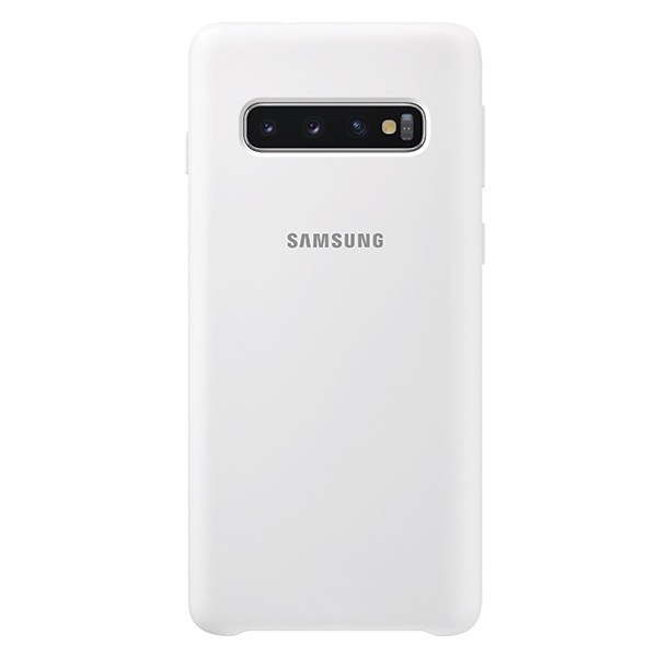 Originalen ovitek "Silicone Cover" za Samsung Galaxy S10 - bel