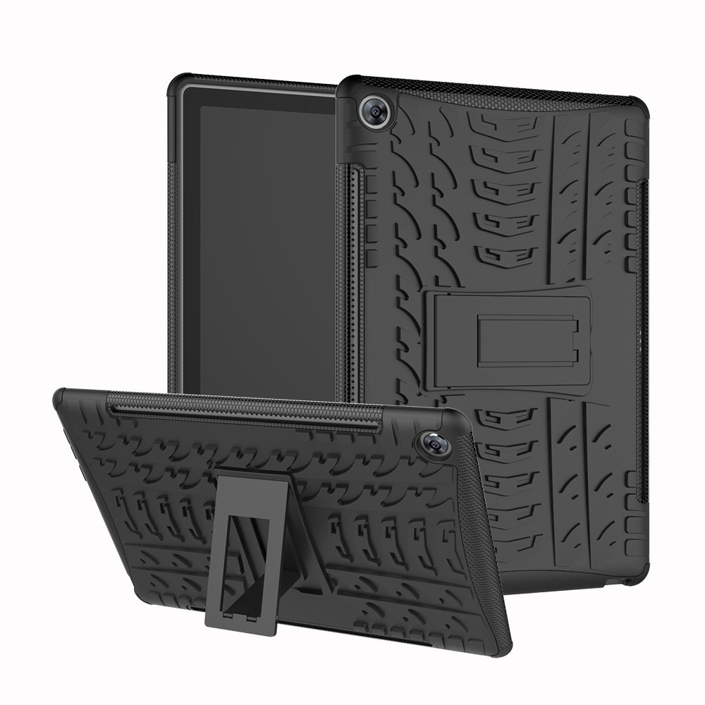Hibriden TPU gel ovitek "Tough" za Huawei MediaPad M5 10 - črn