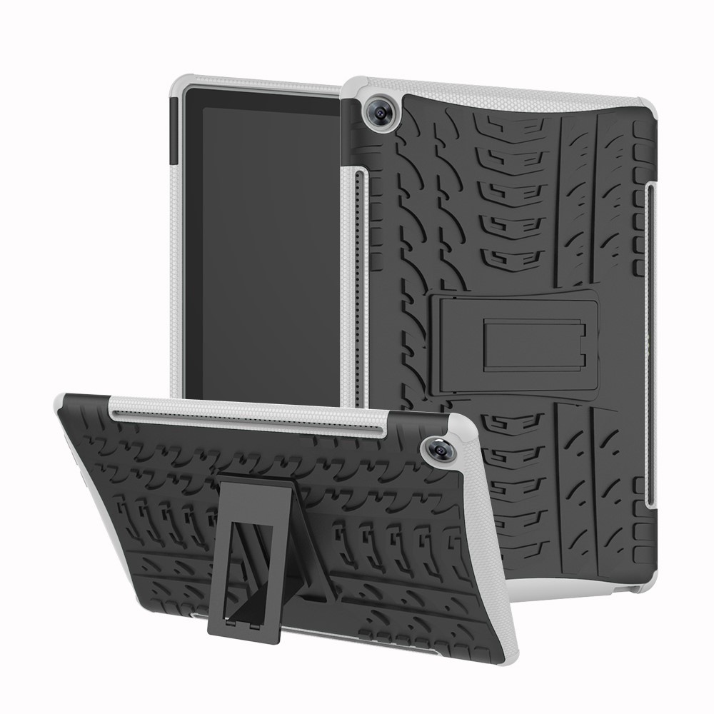 Hibriden TPU gel ovitek "Tough" za Huawei MediaPad M5 10 - bel