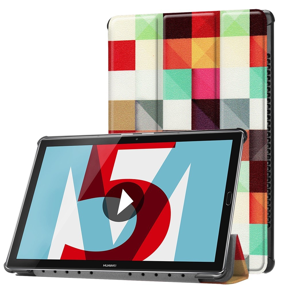 Modni etui "3D Check" za Huawei MediaPad M5 10
