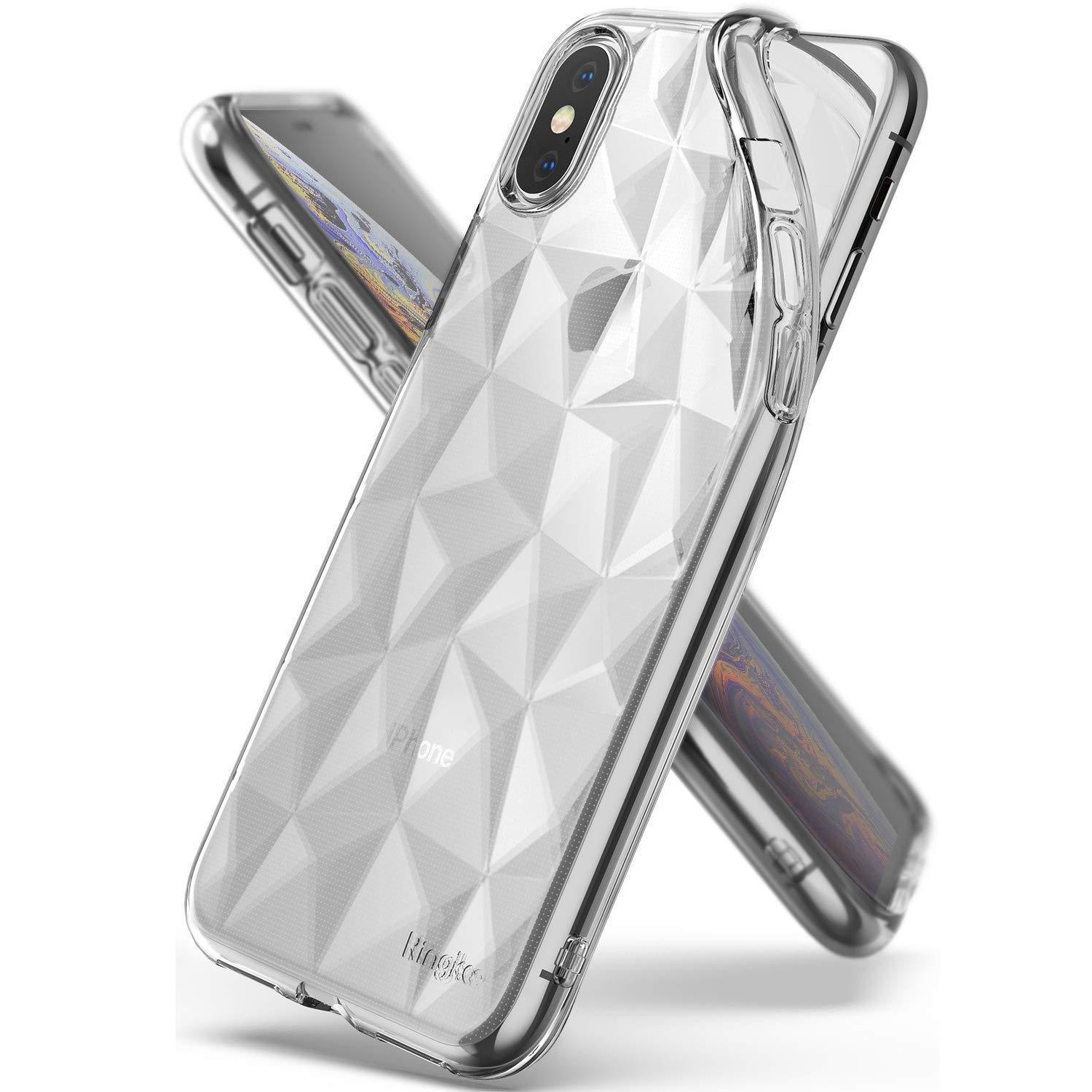 Ovitek Ringke "Air Prism" za iPhone X / XS - crystal clear