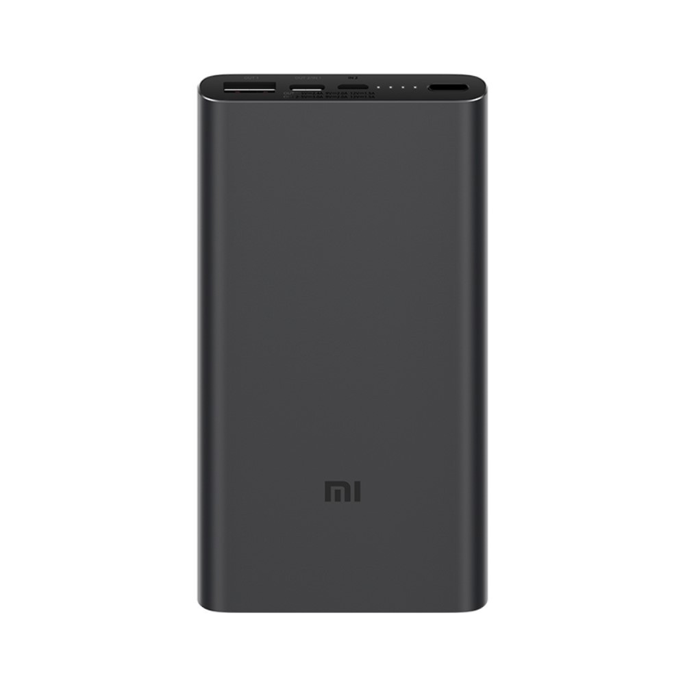 Power bank Xiaomi Mi 3 2019 Edition - 10000 mAh - črn