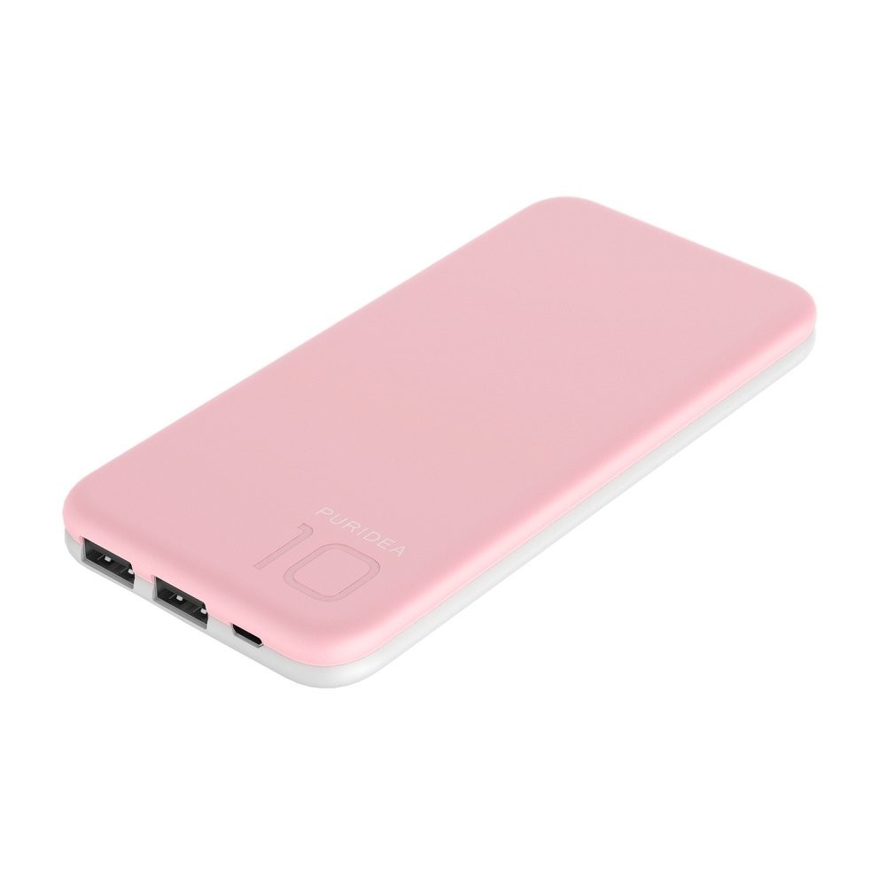 Power bank "Puridea S2" - 10000 mAh - pink